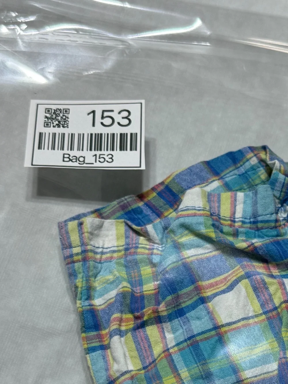 Carter's Baby Boy Polo and Shorts Plaid Outfit Size 0-3 Months